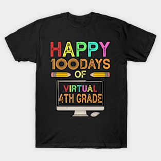 100 days of school 4th grade T-Shirt